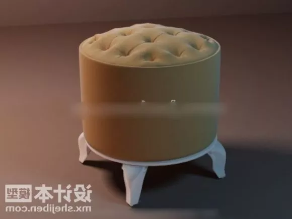 Cylinder Stool 3d model Cylinder Stool 3d model