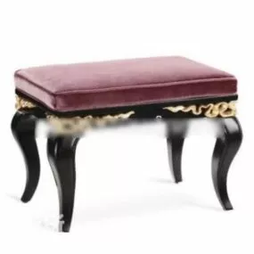 Classic Carving Stool 3d model