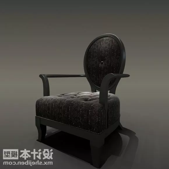 Modernism Velvet Chair 3d model Modernism Velvet Chair 3d model