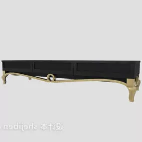 Classic Tv Cabinet Furniture 3d model