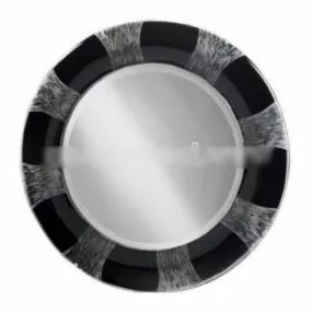 Round Black Mirror 3d model