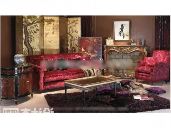 Velvet Sofa 3d model Velvet Sofa 3d model