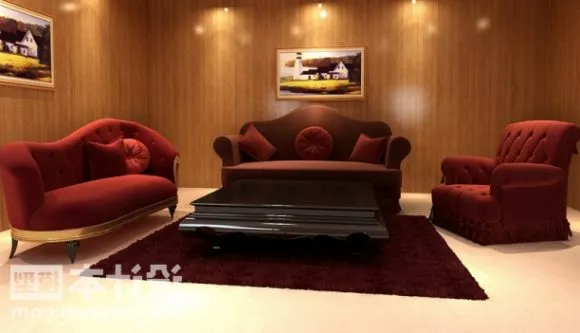 Camel Velvet Sofa 3d model Camel Velvet Sofa 3d model