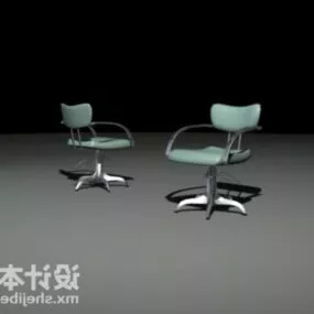 Common Two Office Chair 3d model