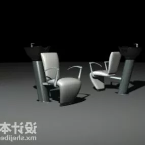 Modern Washing Chair 3d model