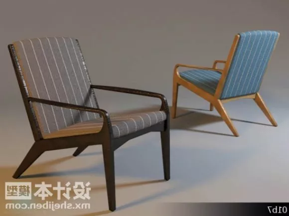 Mesh Armchair Office Furniture 3d model