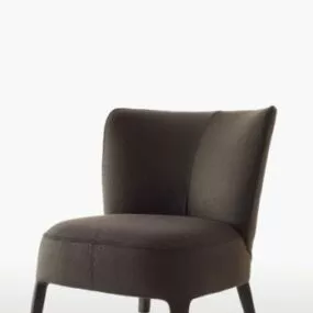Soft Single Sofa 3d model
