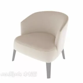 Living Room Single Armchair 3d model