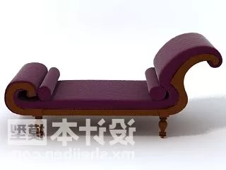 Lounge Chaise Chair 3d model