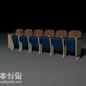 Cinema Folding Seat Chair 3d model