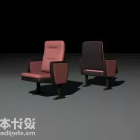 Movie Cinema Seat Chair 3d model