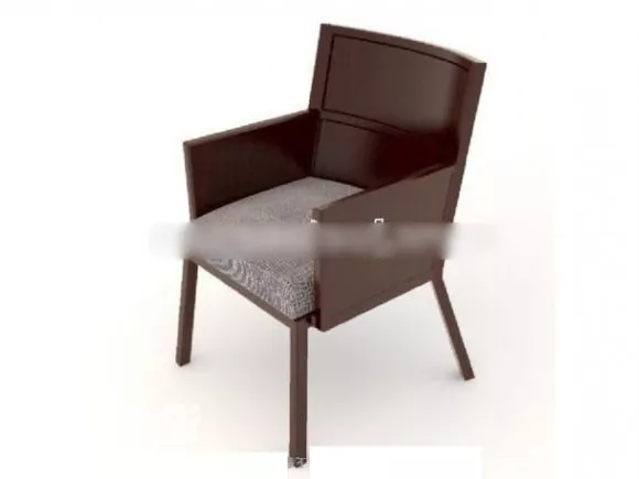 Armchair For Dinning Room 3d model Armchair For Dinning Room 3d model