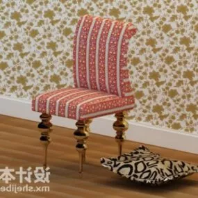 European Style Classic Chair 3d model