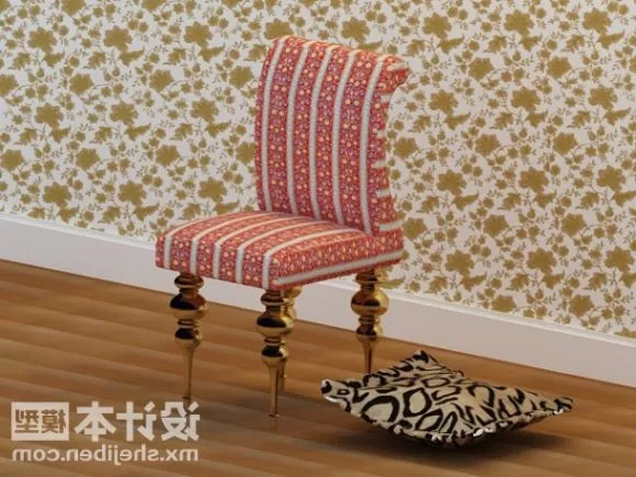 European Style Classic Chair 3d model European Style Classic Chair 3d model