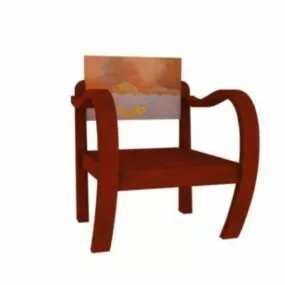Mid Century Armchair 3d model