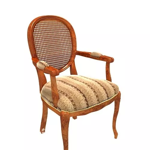 Antique Dinning Chair 3d model Antique Dinning Chair 3d model