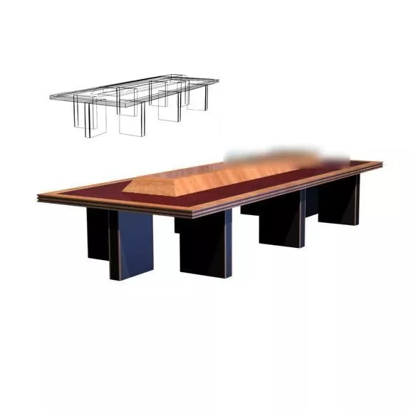 Conference Table Office Design 3d model Conference Table Office Design 3d model