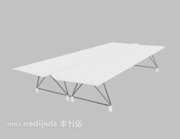 Stadium Bench Furniture 3d model