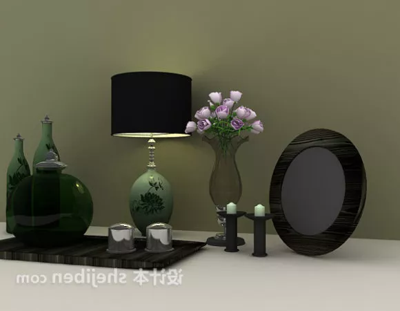 Small L Kitchen Cabinet Ideas 3d model