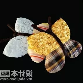 Butterfly Cushion 3d model