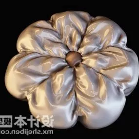Flower Shaped Cushion V1 3d model
