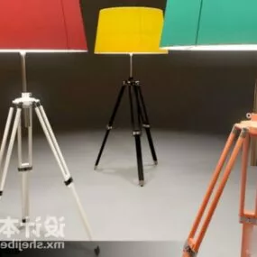 Floor Lamp Tripod Base 3d model