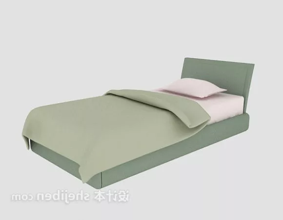 Ultra Modern Double Bed 3d model