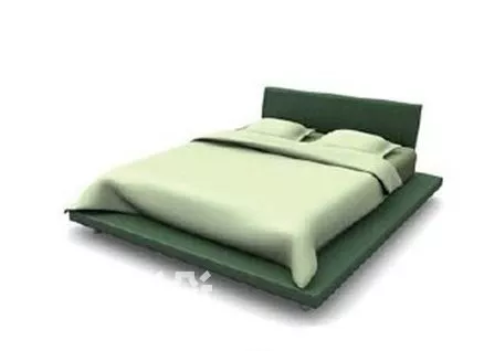 Bedclothes Floral Pattern Blanket 3d model