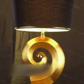 Table Lamp Stylized Stand Furniture 3d model