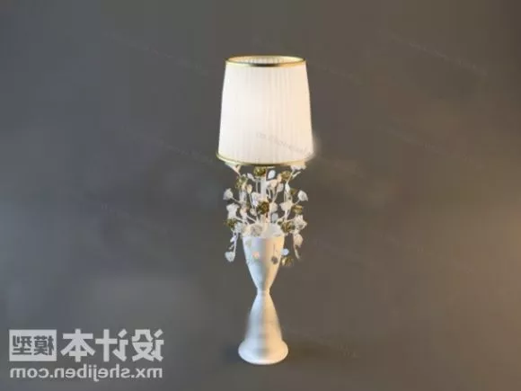 Tall Pottery Vase 3d model