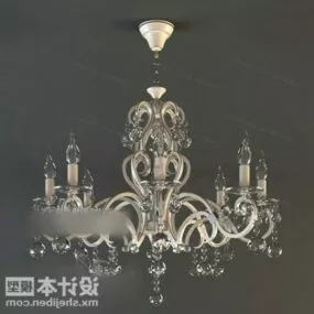 Classic Royal Diamond Chandelier 3d model