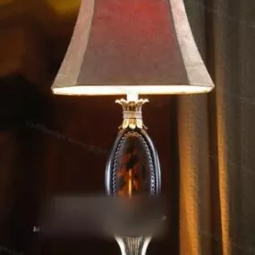 Antique Table Lamp Vase Base 3d model