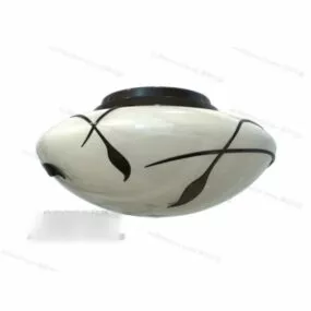 Vase Shade Ceiling Lamp 3d model