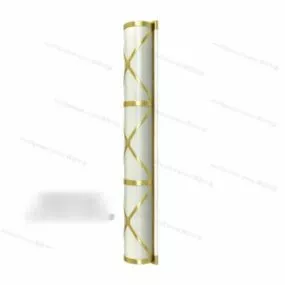Long Cylinder Wall Lamp 3d model