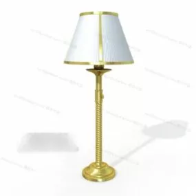 Gold Edge Table Lamp 3d model