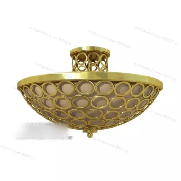 Craft Woven Basket 3d model