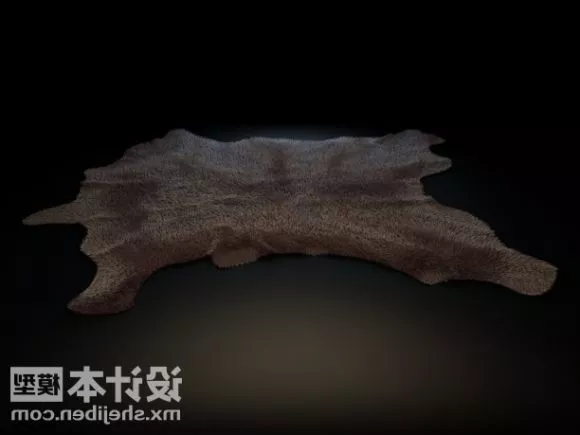 Animal Skin Rugs 3d model Animal Skin Rugs 3d model