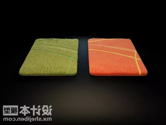 Carpet Ikea Persian Pattern 3d model