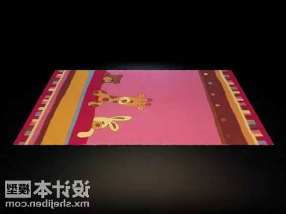 Carpet Round 3d model