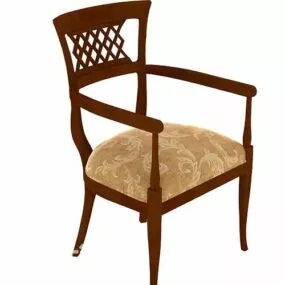 Vintage 1950s Chair 3d model