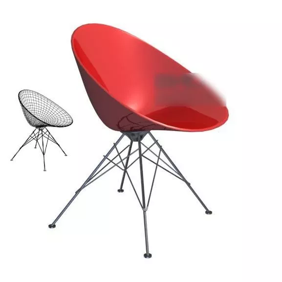 Small Egg Chair 3d model Small Egg Chair 3d model