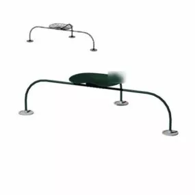 Public Space Stool 3d model
