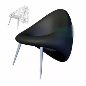 Modernism Sofa Armchair 3d model