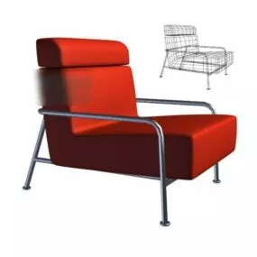 Modern Armchair For Living Room 3d model