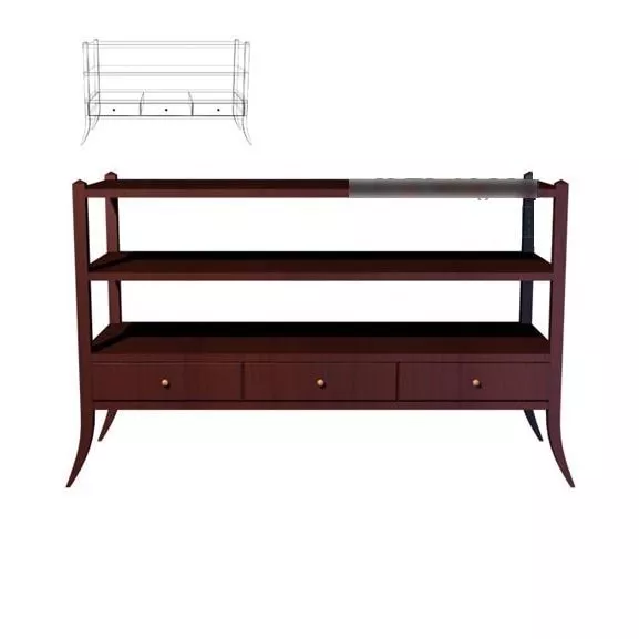 Showcase Shelves 3d model Showcase Shelves 3d model