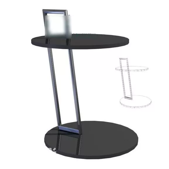 Minimalist Iron Coffee Table 3d model Minimalist Iron Coffee Table 3d model