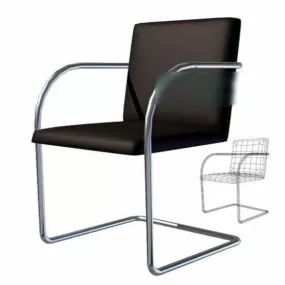 Simple Office Chair For Conference Room 3d model