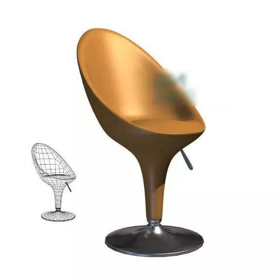 Bar Chair Modernism Style 3d model Bar Chair Modernism Style 3d model