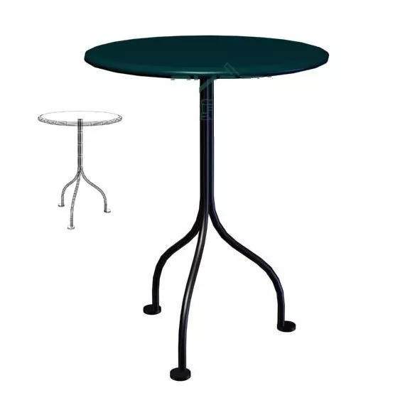 Iron Round Coffee Table 3d model Iron Round Coffee Table 3d model