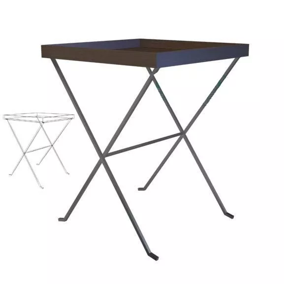 Folding Coffee Table 3d model Folding Coffee Table 3d model